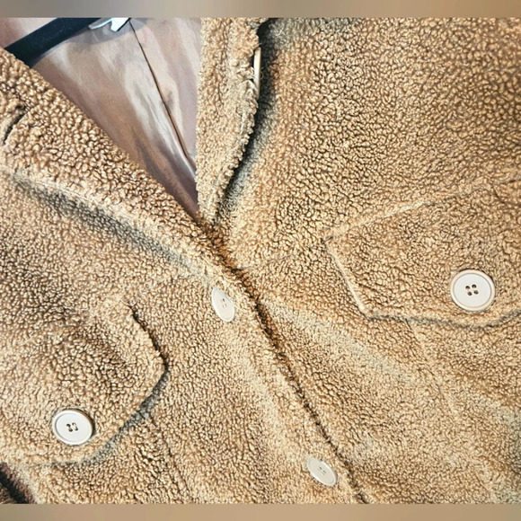 Garage Oversized Teddy Bear Jacket - Picture 3 of 5